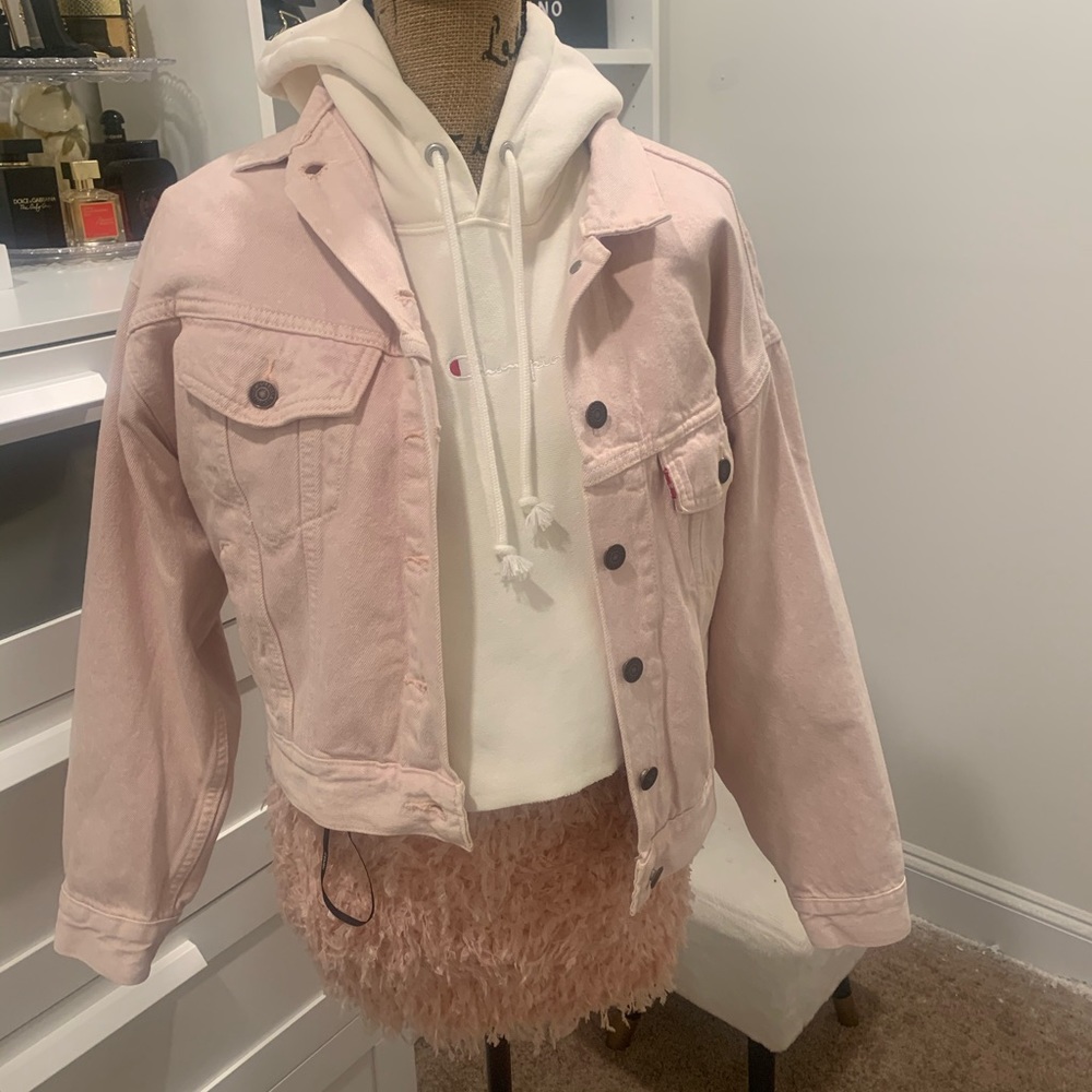 Pink Levi’s jacket
